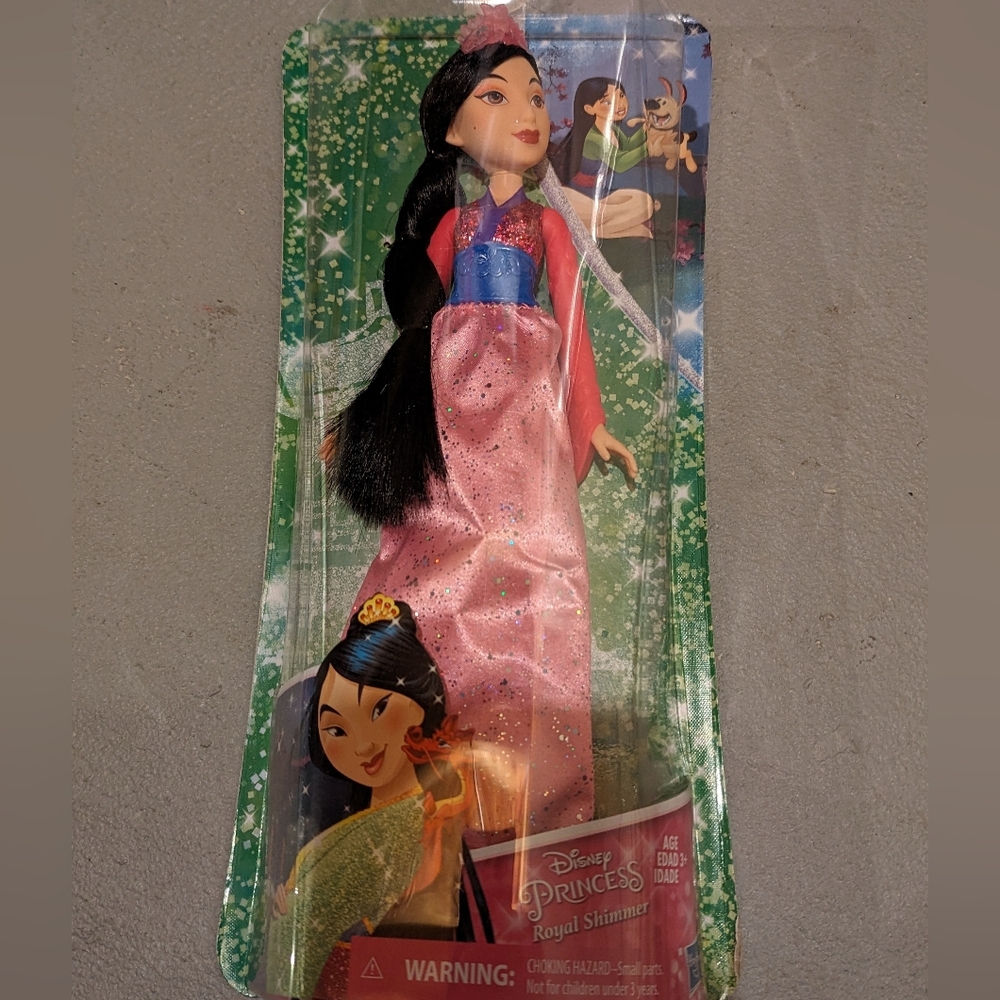 2/$30 Brand new Disney Princess Royal Shimmer Mulan